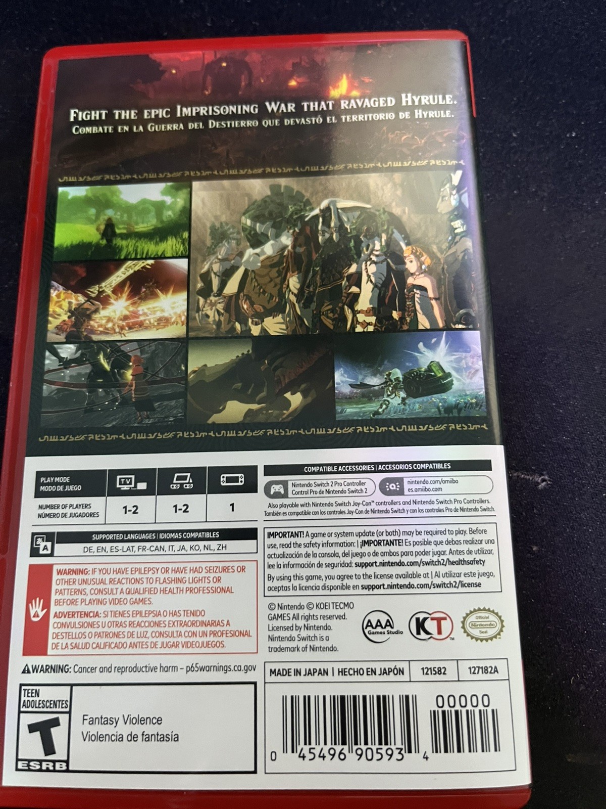 Hyrule Warriors: Age of Imprisonment – Nintendo Switch 2