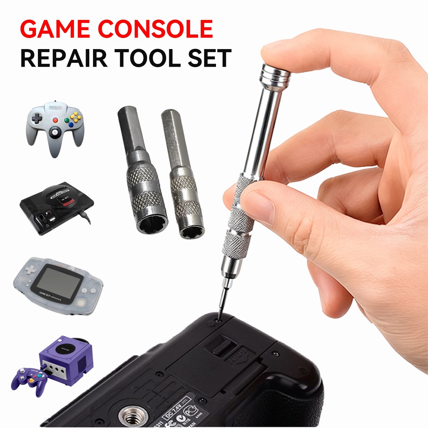 19pc Console Repair Tool Kit Screwdriver Set for PS5 Xbox Series X/S PS4 Switch