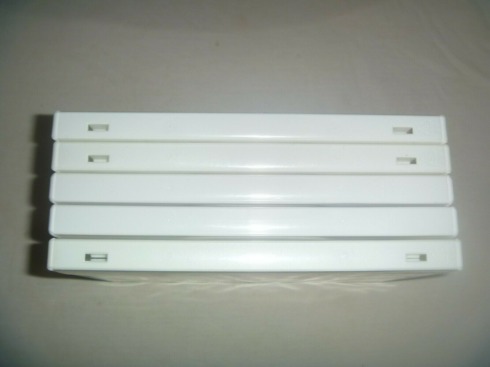 Official OEM Nintendo Wii White Empty Replacement Game Cases Set Lot Of 5