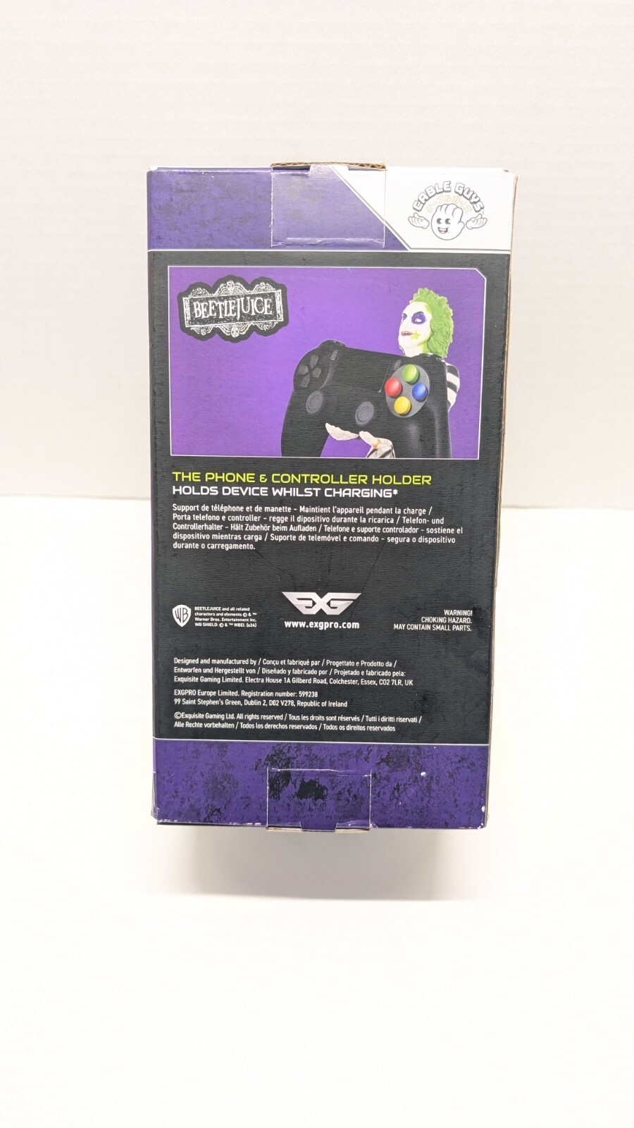 Beetlejuice Phone And Controller Holder, By Cable Guys – Brand New