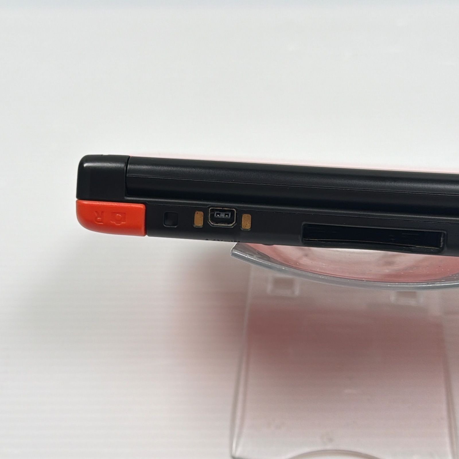 NINTENDO 3DS LL Orange Black Console Working Condition Excellent Include SD Card