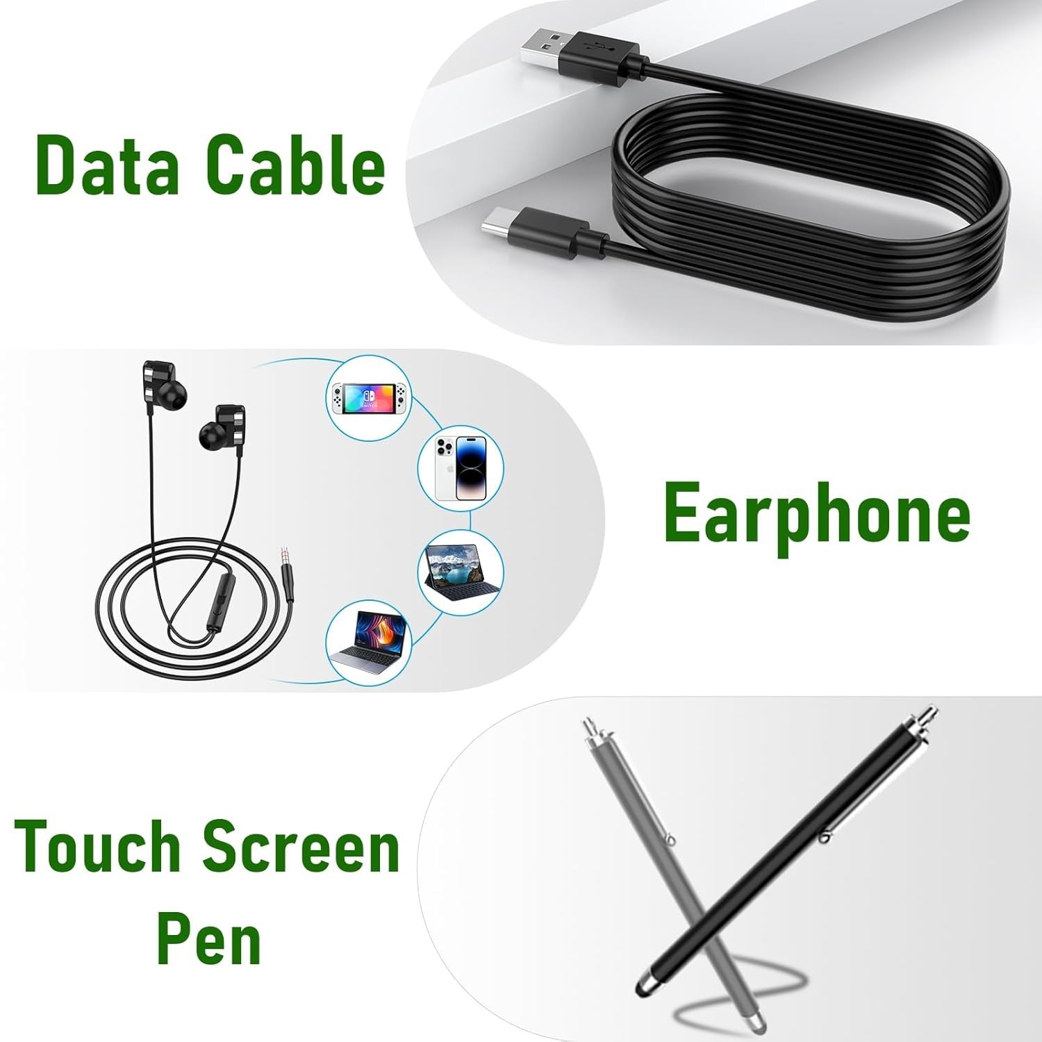 27 in 1 Upgraded Switch OLED Accessories, Switch Accessory Bundle Kit For Gift,c