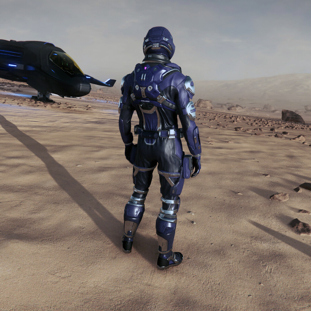 Star Citizen – RSI VENTURE ARMOR SUIT – Pathfinder Edition – COMPLETE SET+Pieces