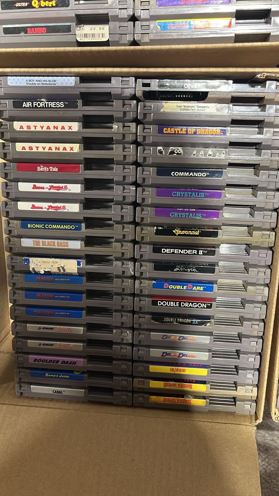 NINTENDO NES GAMES, 6$ MAX SHIPPING ON ALL ORDERS, LOTS OF 5$ and 10$ GAMES!!!