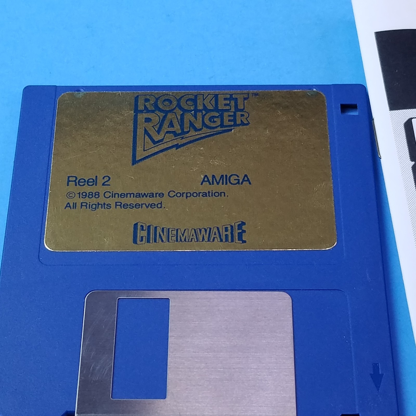 Rocket Ranger Commodore Amiga Disc Game By Cinemaware 1987
