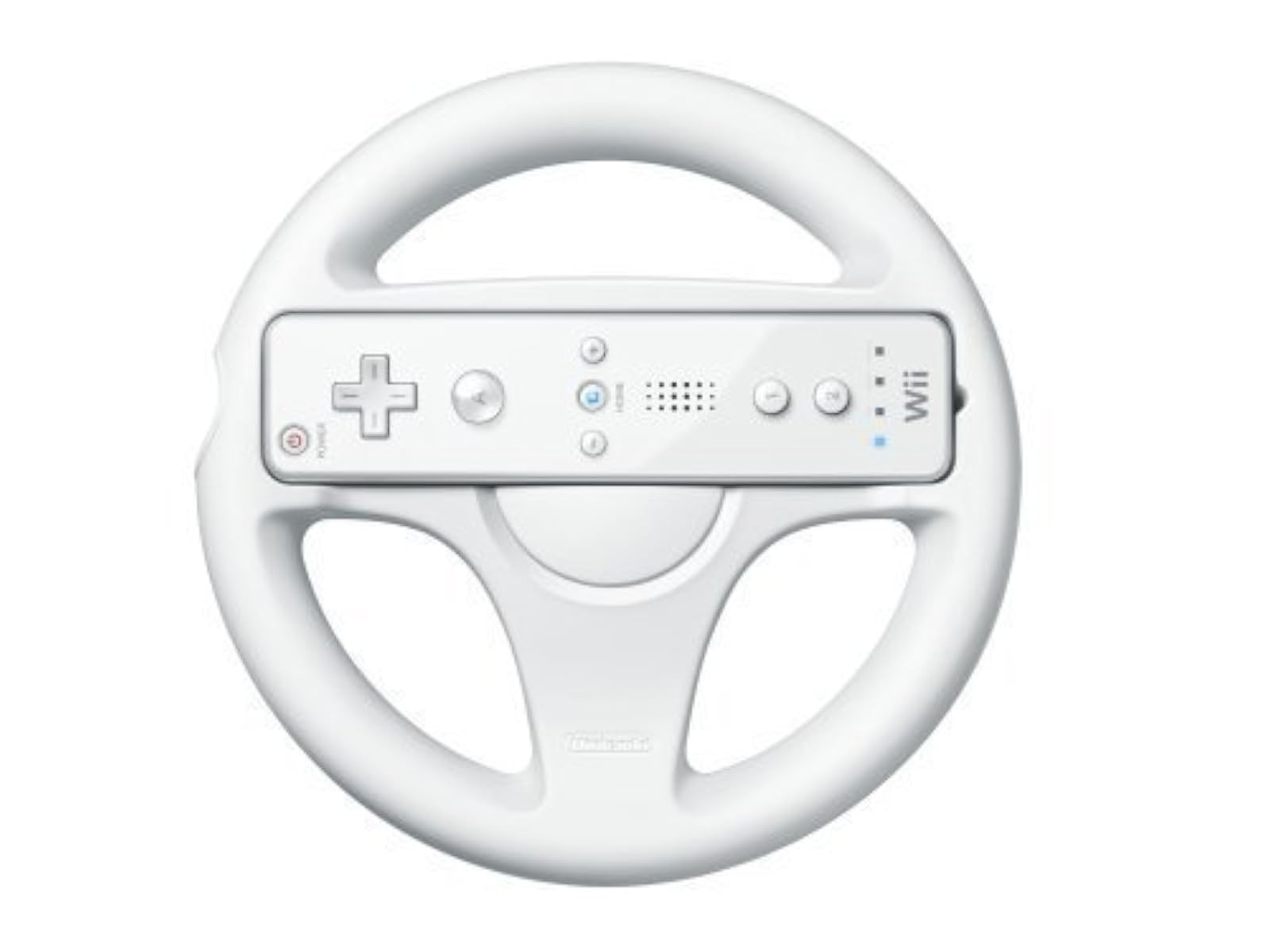 Official Nintendo OEM Wheel Remote Controller Not Included For Wii Very Good 3Z