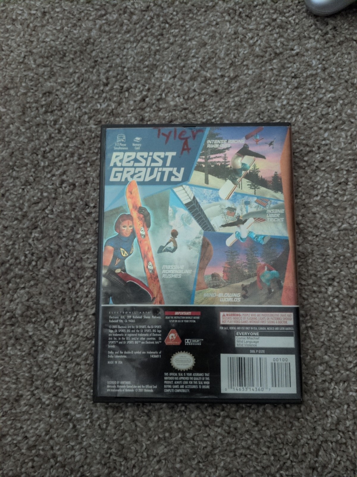 SSX Tricky (Nintendo GameCube, 2001) Complete w/ Manual – TESTED