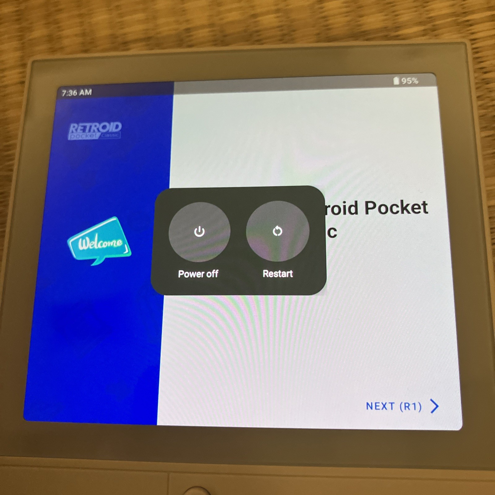Retroid Pocket Classic Retro color 6GB/128GB Ram/Storage