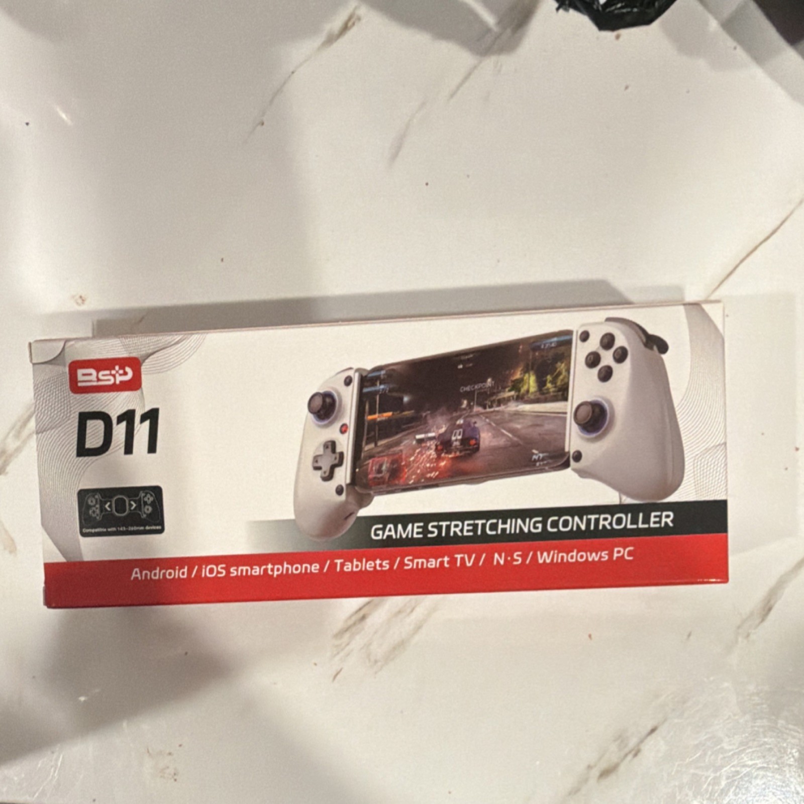 BSP D11 Wireless Controller White for Android iOS Windows PC N-S