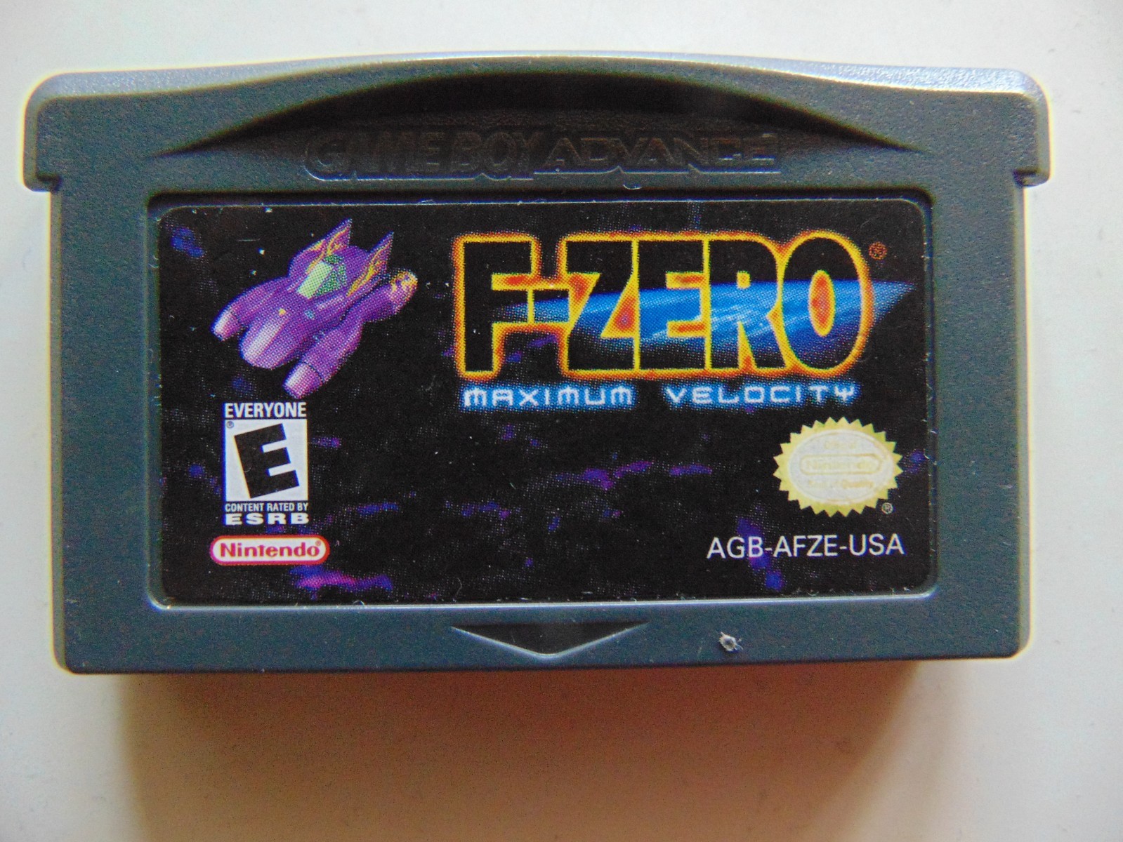 F-Zero Maximum Velocity Nintendo Game Boy Gameboy Advance GBA Authentic Tested