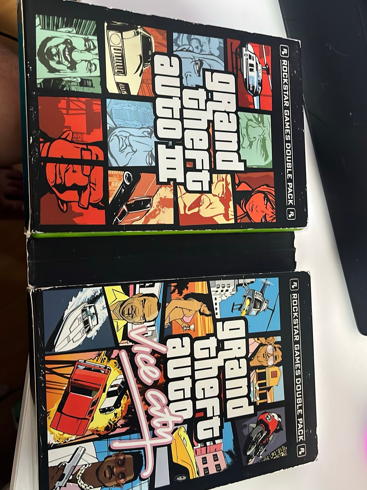 Grand Theft Auto Double Pack Xbox Partially Sealed Excellent