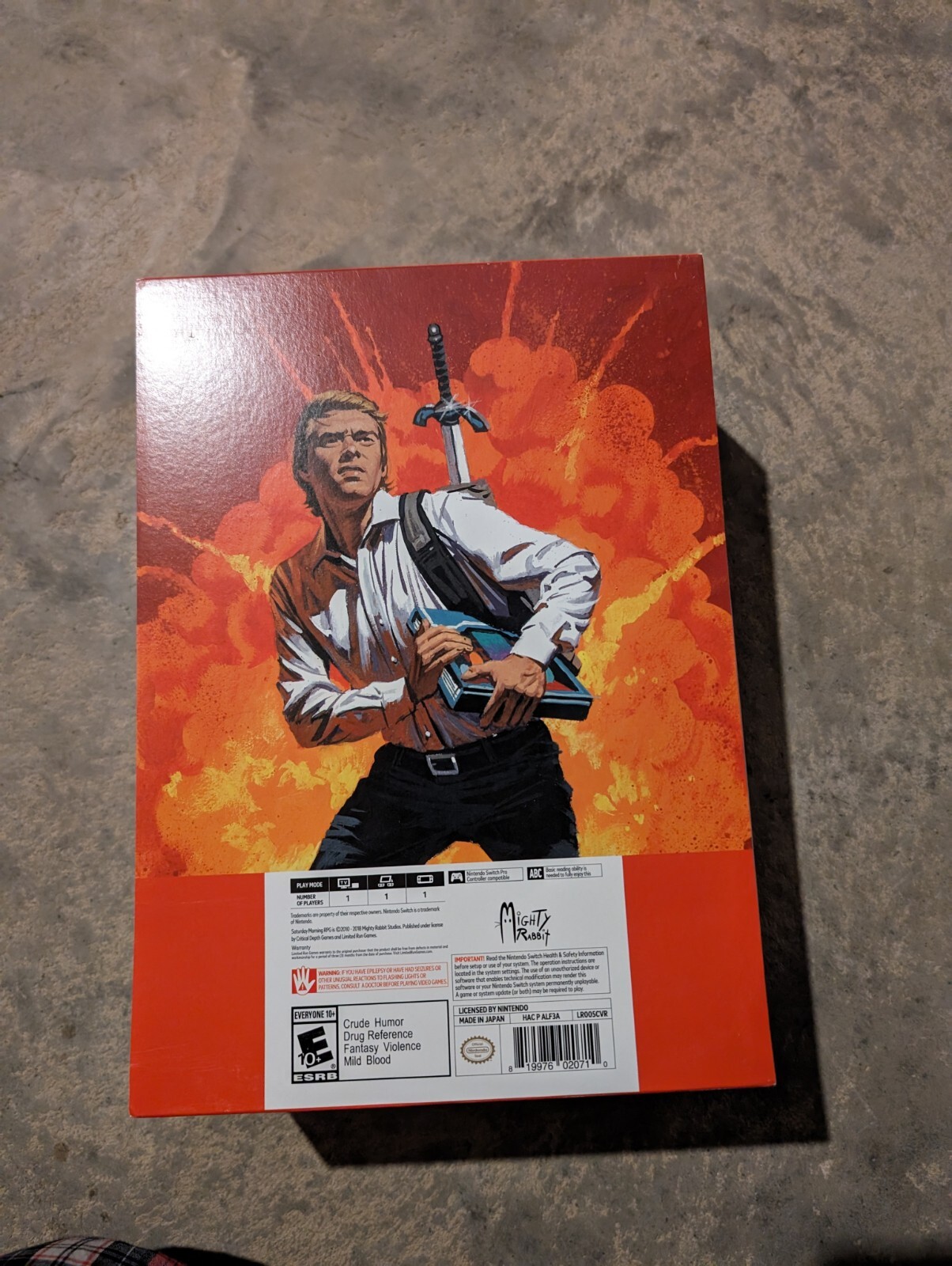 Nintendo Switch Saturday Morning Rpg Collectors Collector’s Limited Edition New