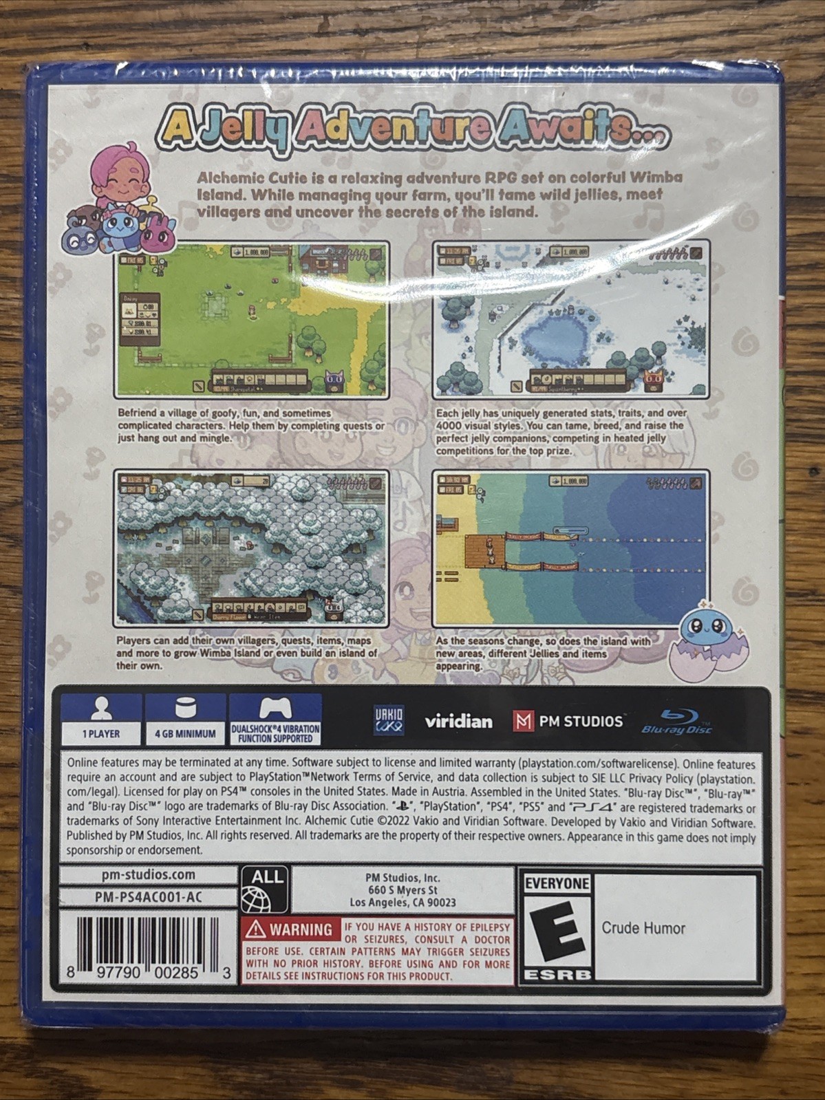 Alchemic Cutie (Sony PlayStation 4, 2022) Brand New Sealed