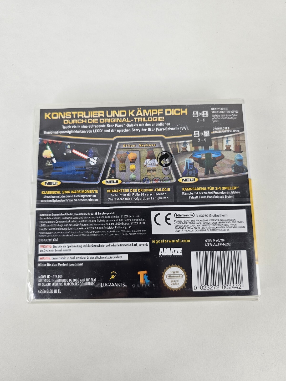 Lego Star Wars 2: The Original Trilogy (NintendoDS) Deutschland Version PAL