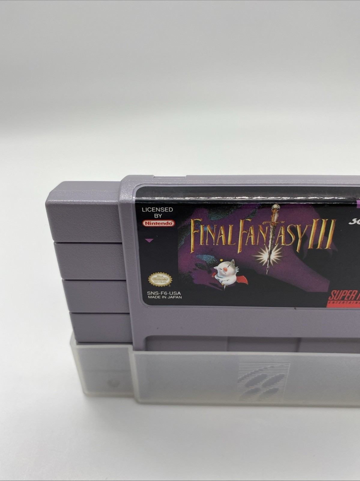 Authentic Final Fantasy III SNES Super Nintendo Cartridge Tested Working