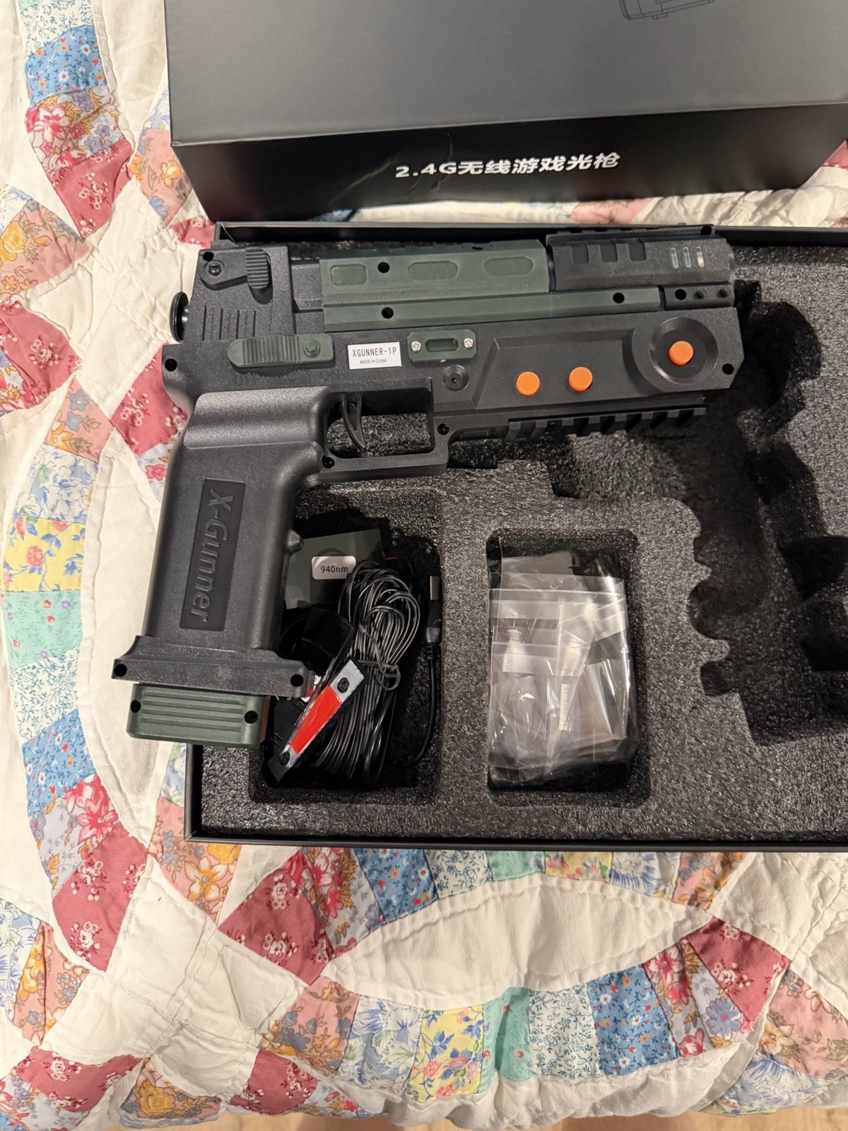 Xgunner 2.4Ghz wireless light gun For PC Gaming