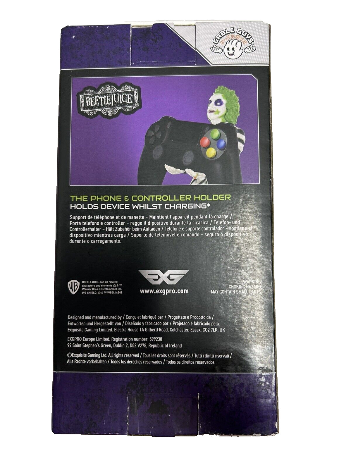 Beetlejuice- Original Cable Guys -Controller& Phone Holder – NEW