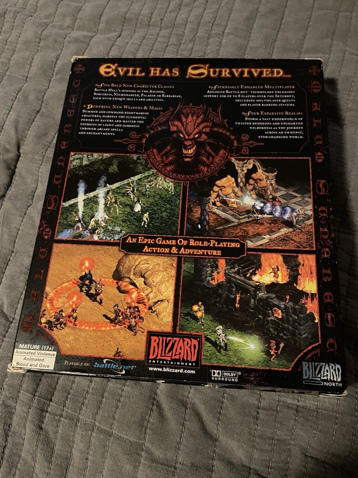 Diablo2 & Diablo2 Expansion set lord of destruction W/Manuals, Product Manuals