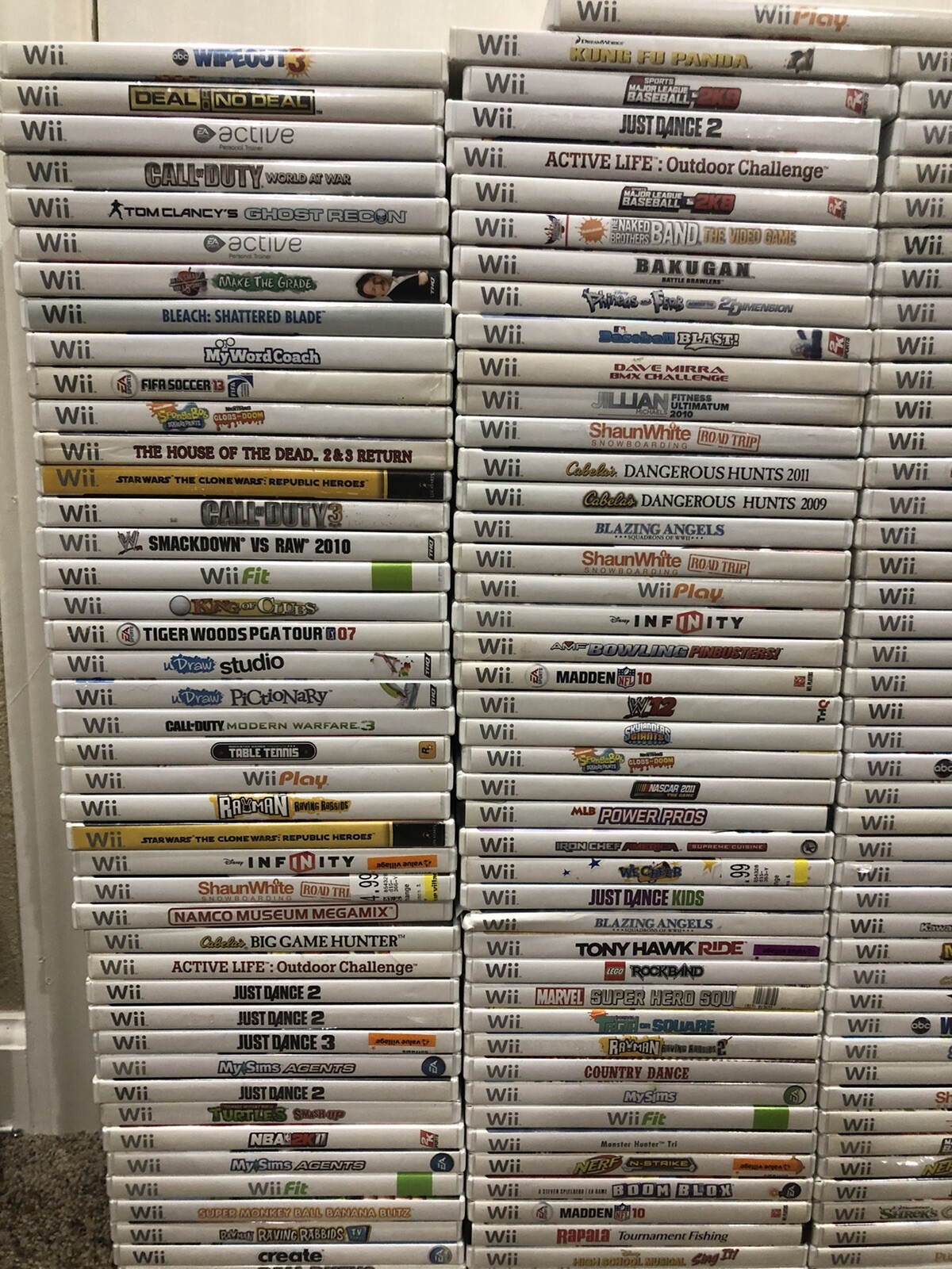 Nintendo Wii Game Lot. Pick & Choose. Mario, Sonic, Just Dance, etc!