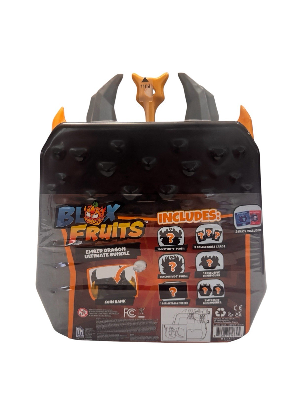 Blox Fruits Ember Dragon Ultimate Bundle Includes Premium & Mythical DLC **NEW**