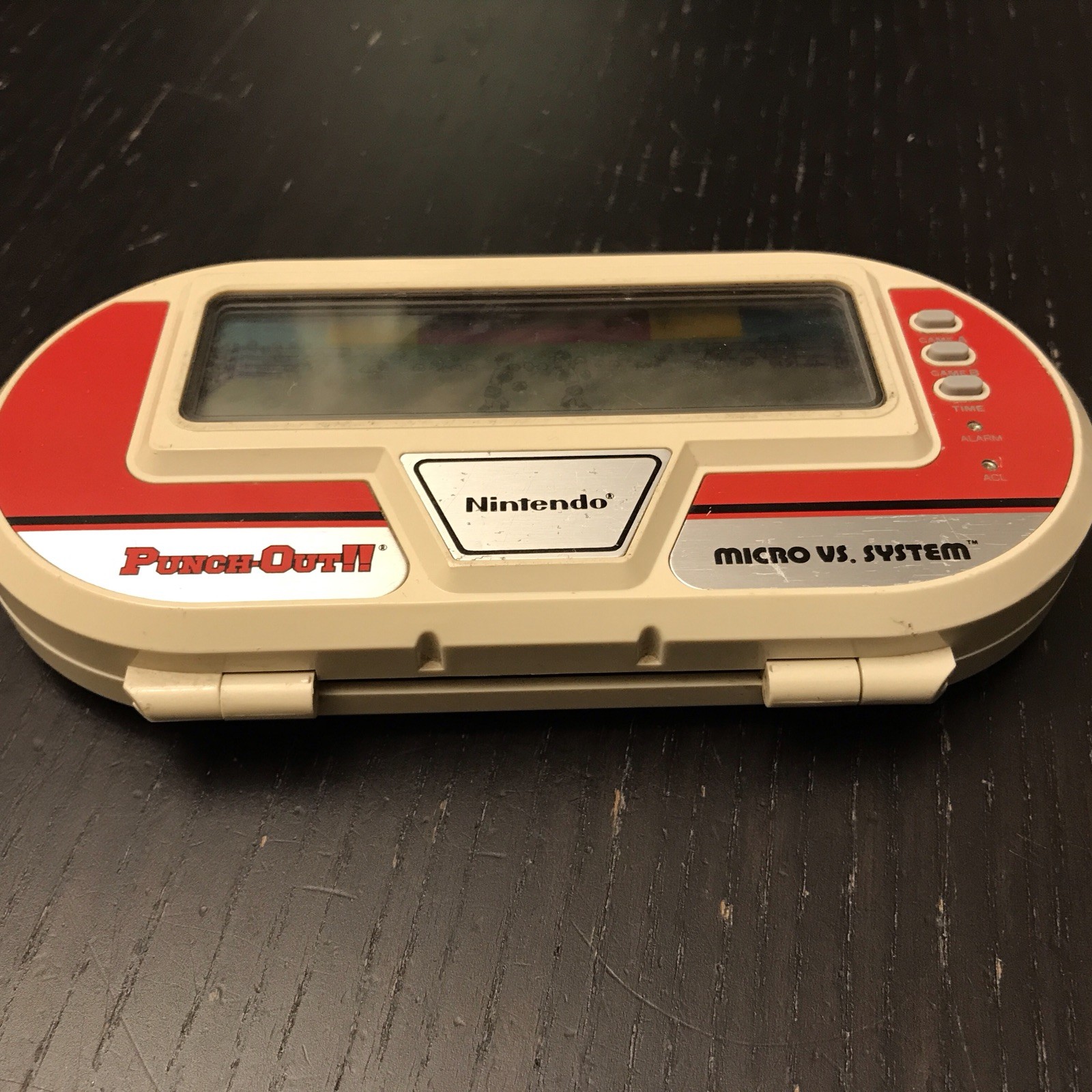 Nintendo Game And Watch Punch Out Boxing BX-301 Rare Variant