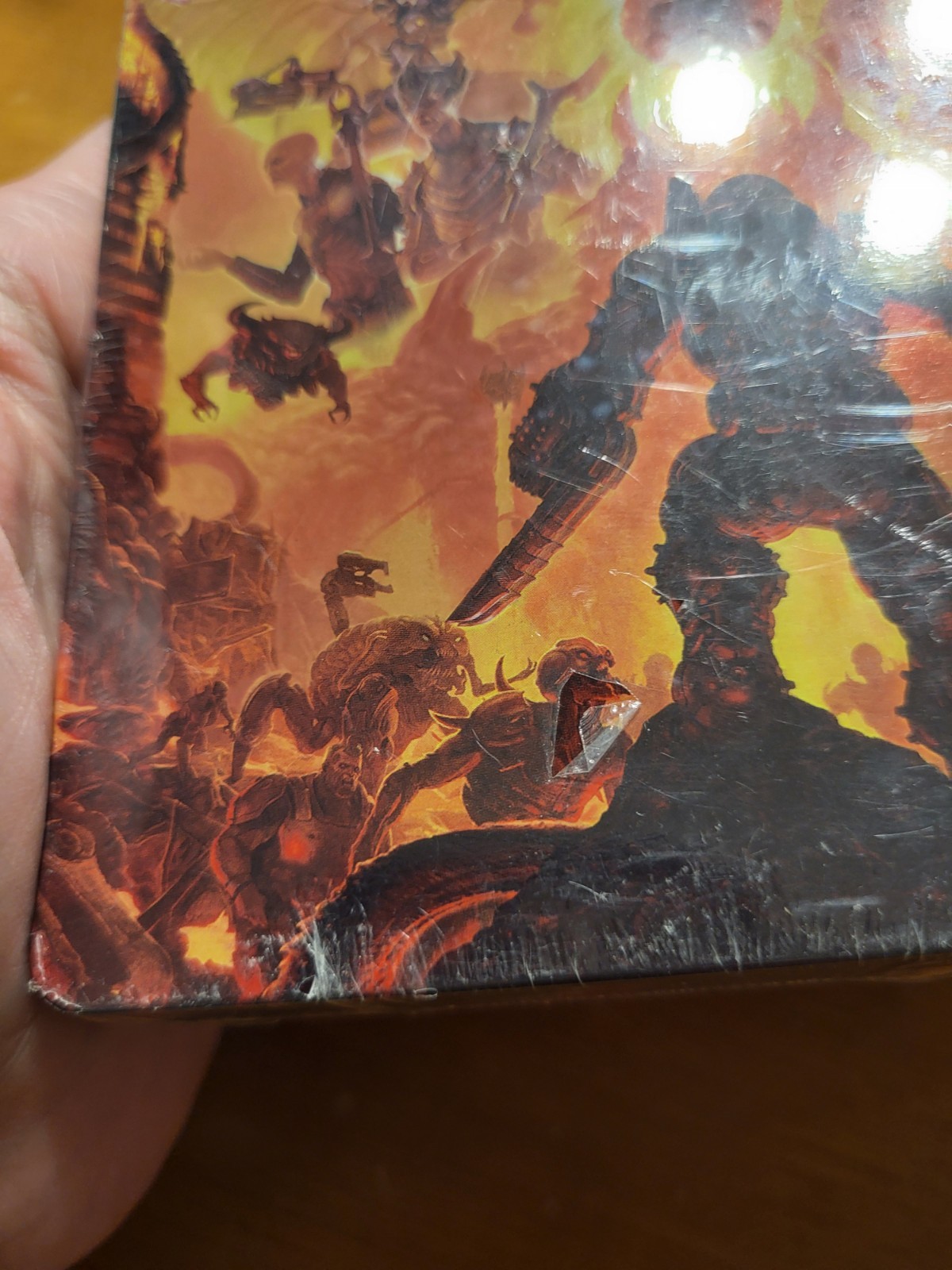 Doom Eternal Steelbook NO GAME EMPTY CASE Xbox One PS4 READ