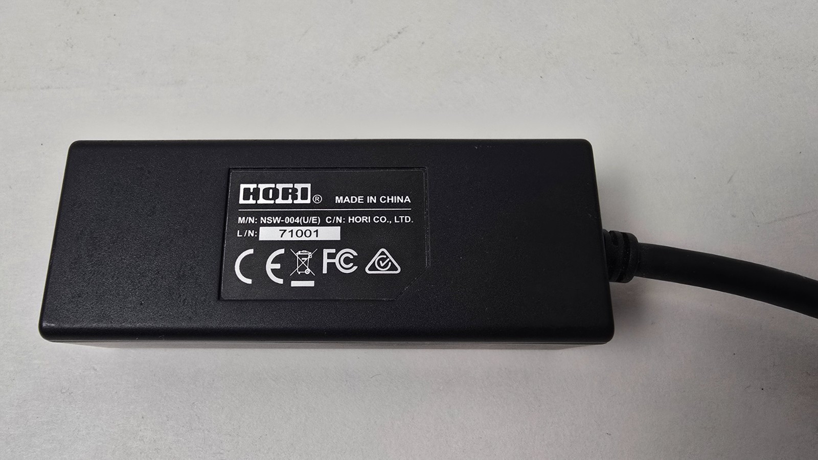 Nintendo Switch HORI Ethernet LAN Adapter Model NSW-004