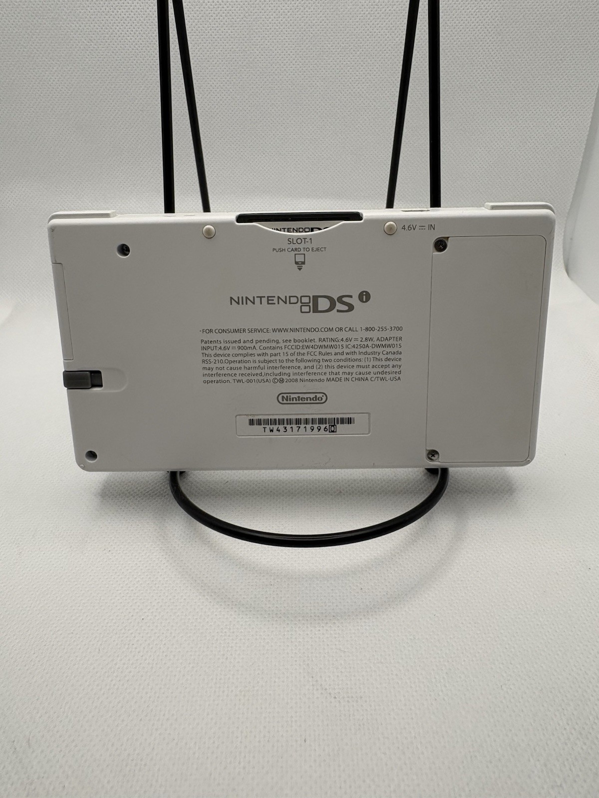 Nintendo DSi White Console Bundle TWL-001 Tested OEM Charger Stylus