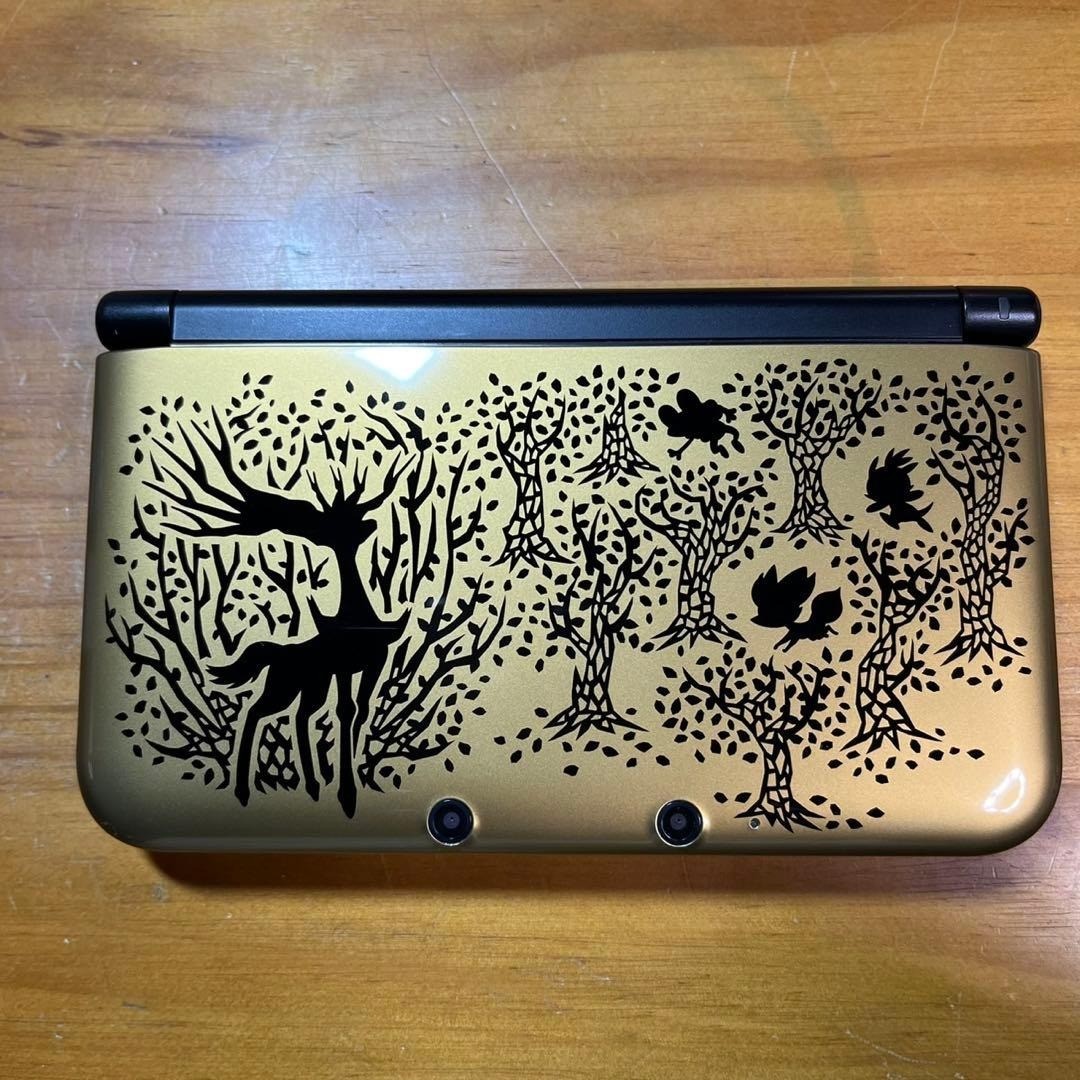 Nintendo 3DSLL Console Pokemon Y Pack Premium Gold 6135 From Japan