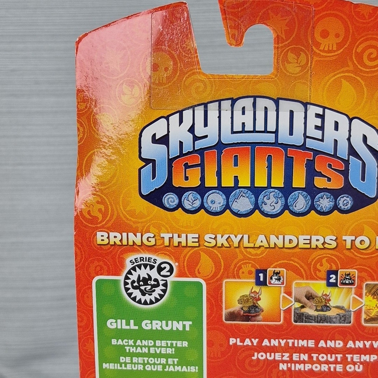 Skylanders Activision Series 2 Gill Grunt Toys To Life Character Figure 2012