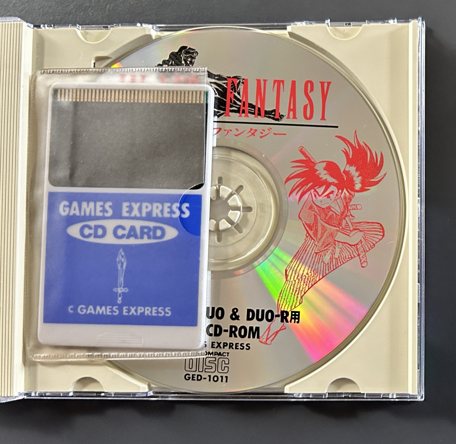 RARE Hi-Leg Fantasy SuperCD – PC Engine DUO/DUO-R (Japan TurboDuo) CIB! MINT CD