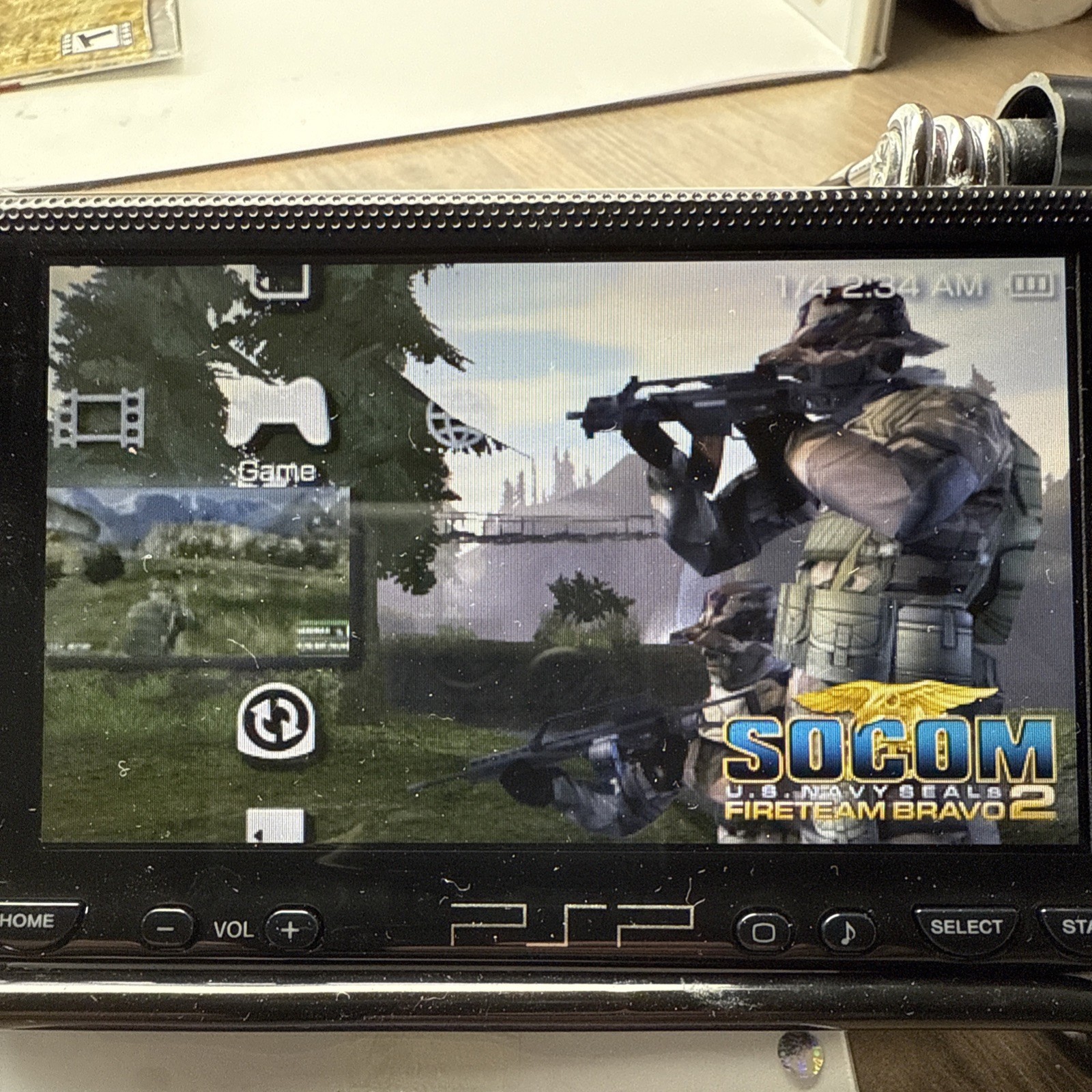 SOCOM: U.S. Navy SEALs — Fireteam Bravo 2 (Sony PSP, 2006)