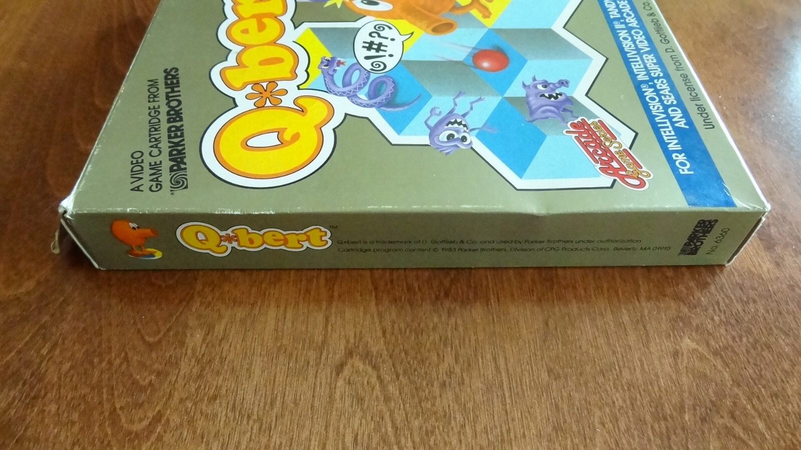 INTELLIVISION Q*Bert BOXED