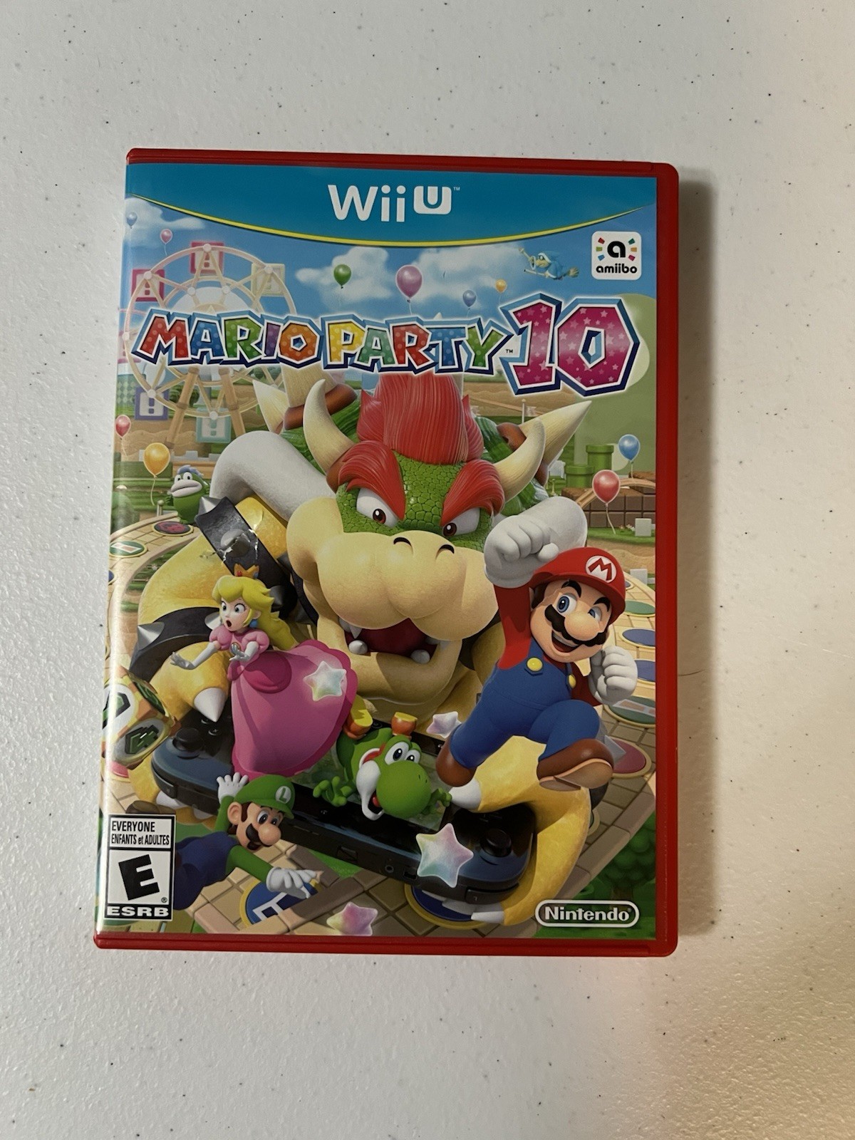 Mario Party 10 (Nintendo Wii U, 2015) CIB Disc VG