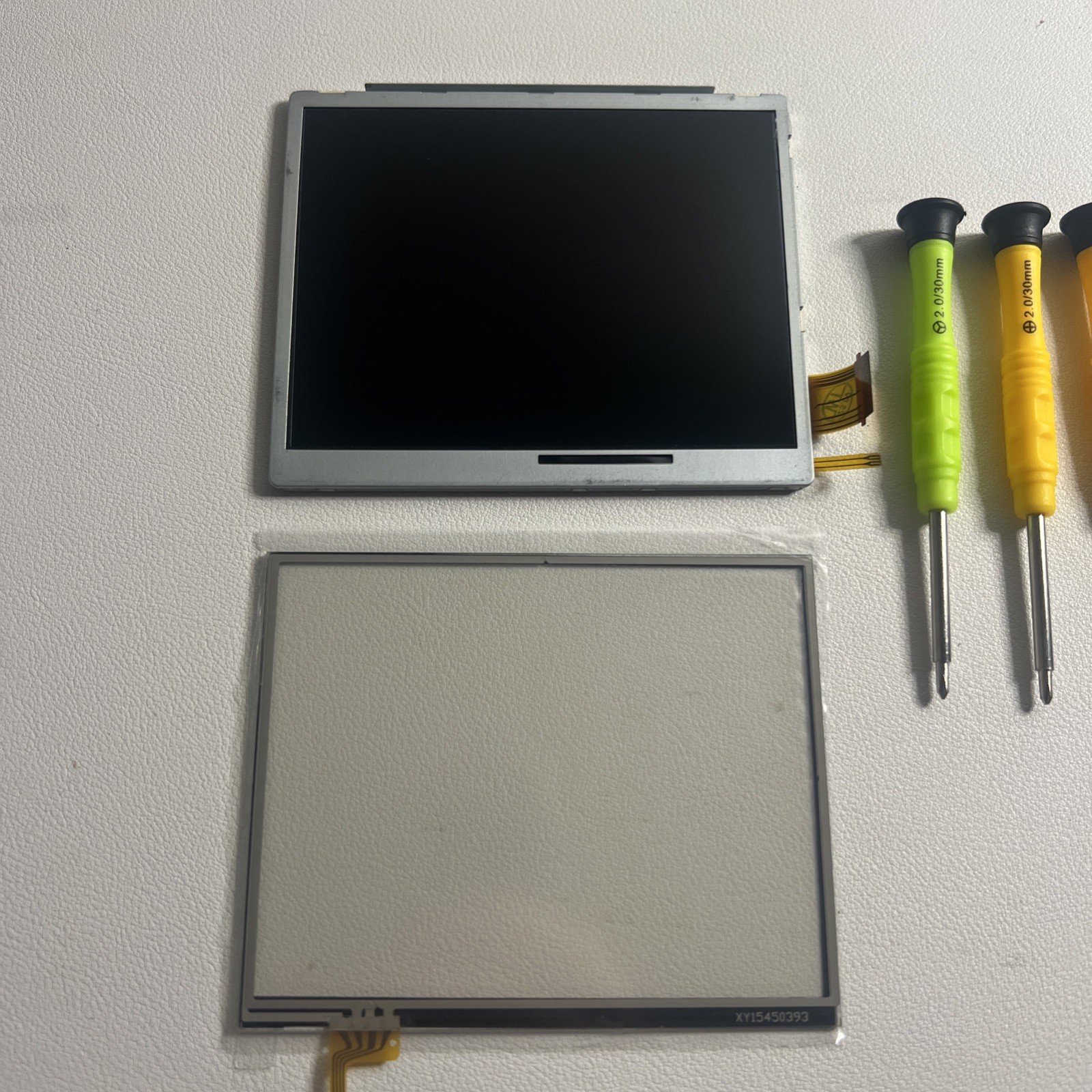 Nintendo DSiXL DS I XL Bottom Lower LCD Screen Display Replacement W/ Tool