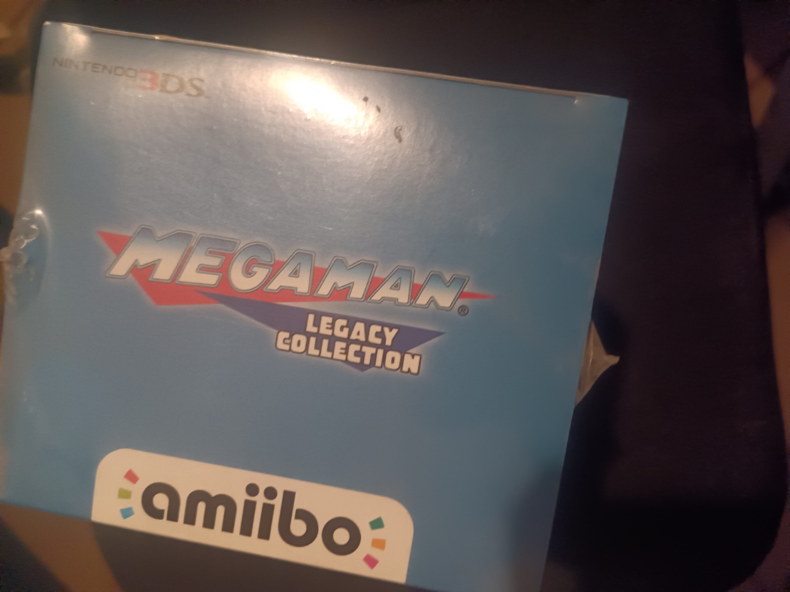 Sealed Mega Man Legacy Collection: Collector’s Edition Nintendo 3DS Gold Amiibo