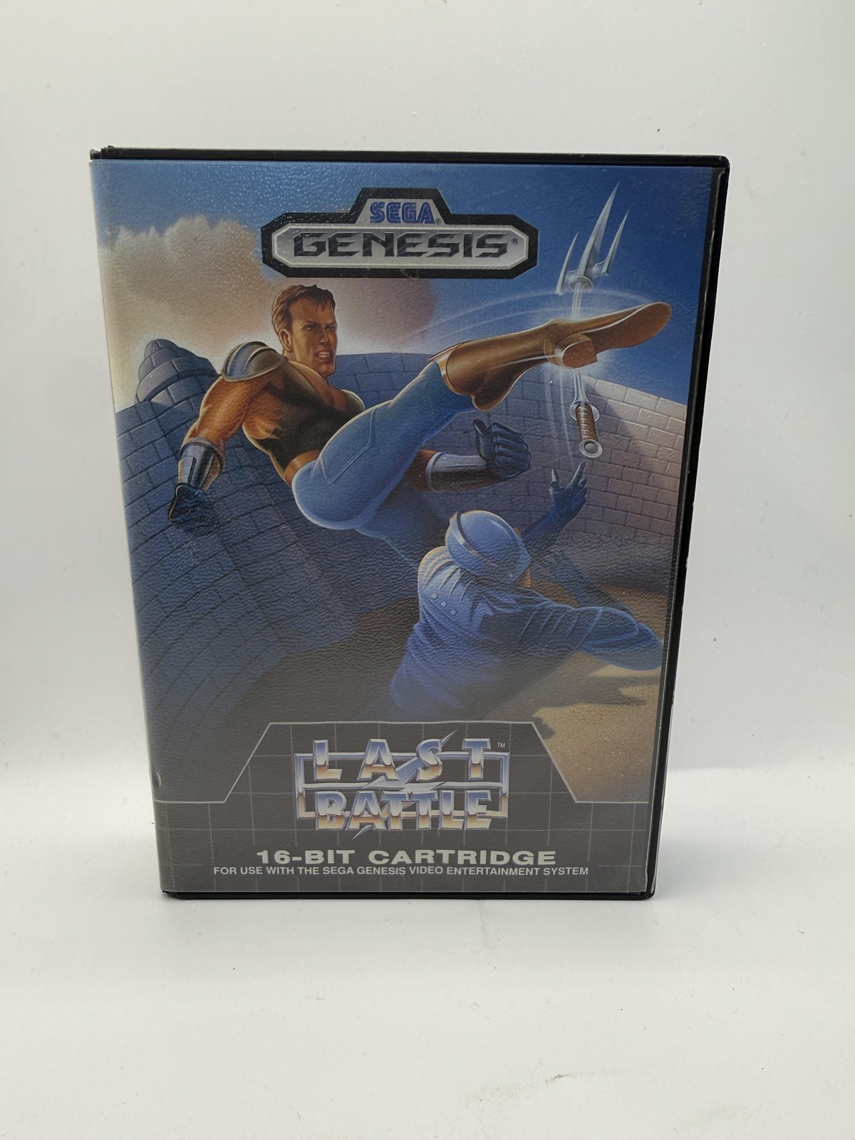 Last Battle Sega Genesis Game Complete CIB 16-Bit 1989 SEGA Action Beat ‘Em Up