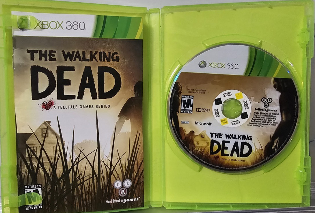Walking Dead: A Telltale Games Series (Xbox 360, 2012) Complete