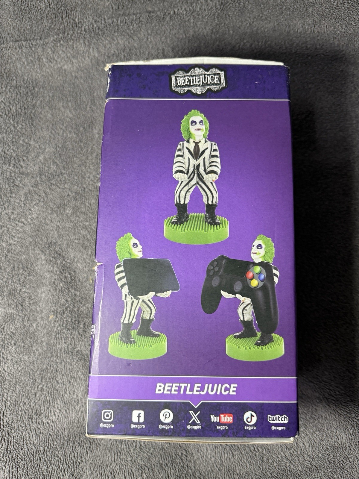 Cable Guys BeetleJuice The Original Phone and Controller Holder New In Box