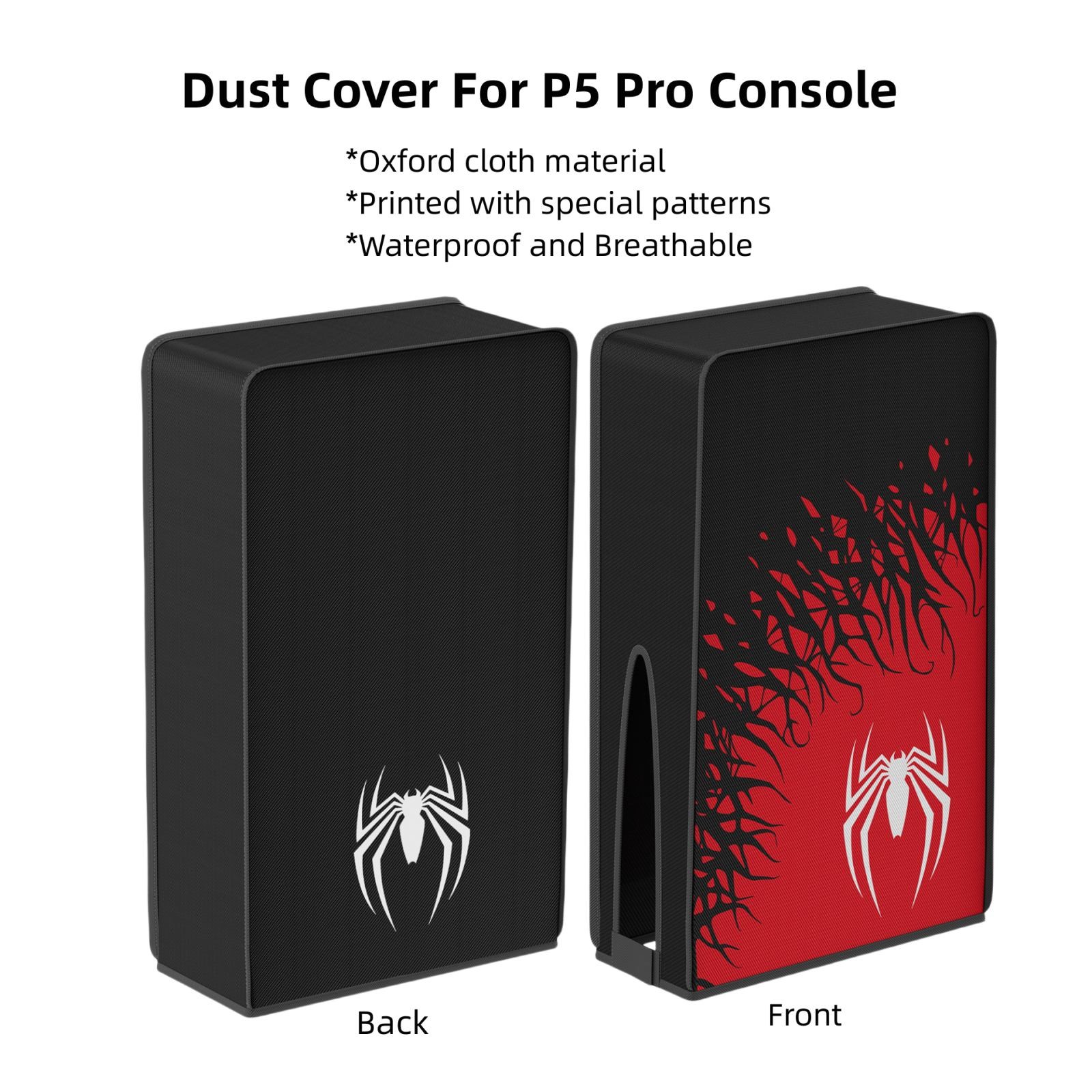 Dust cover for PS5 Pro disc/digital Edition ,washable and scratch-resistant
