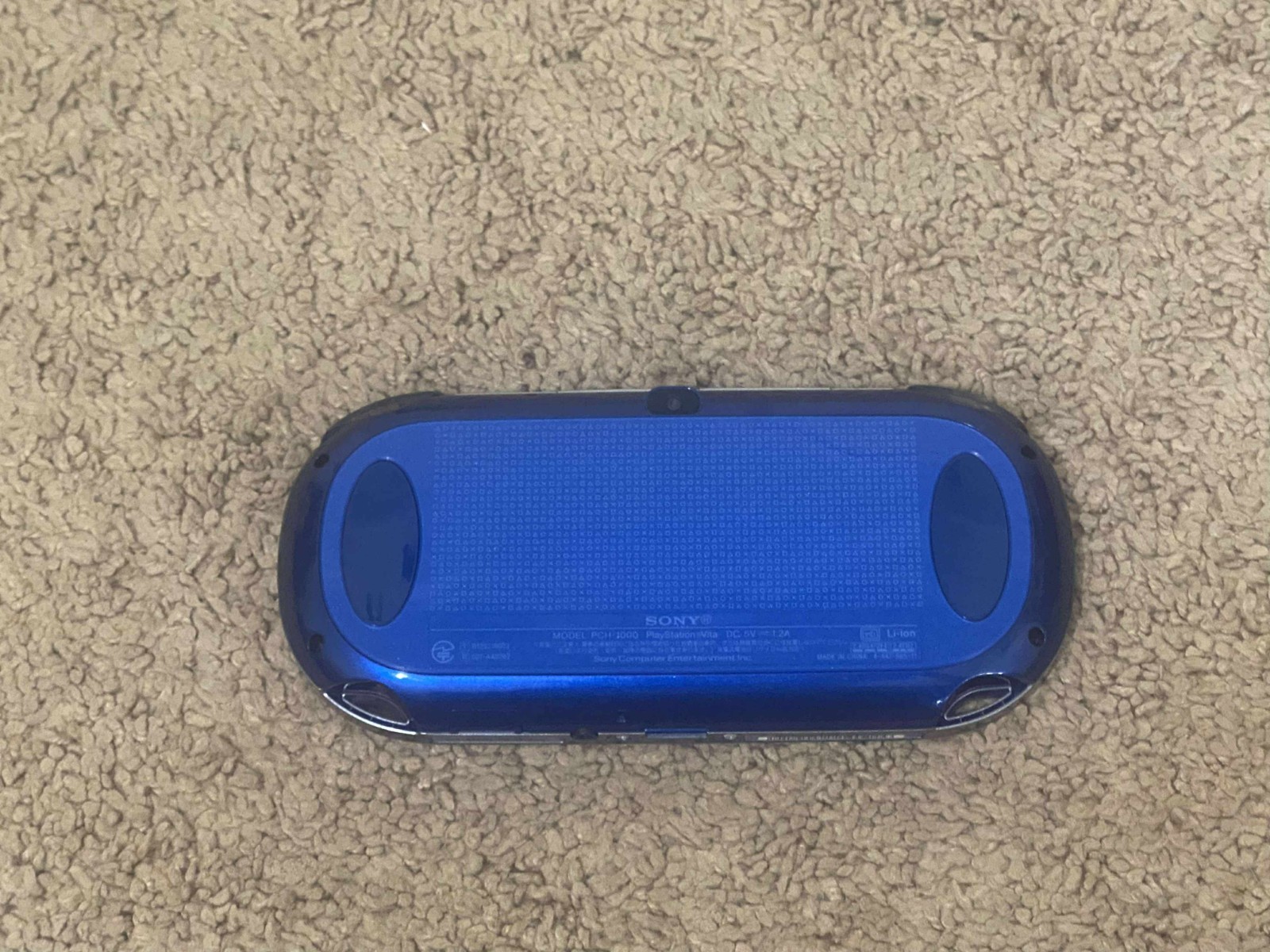Sony PS Vita OLED PCH-1000/1100 Blue Model WIFI with Charger – SHIP IN 1-DAY