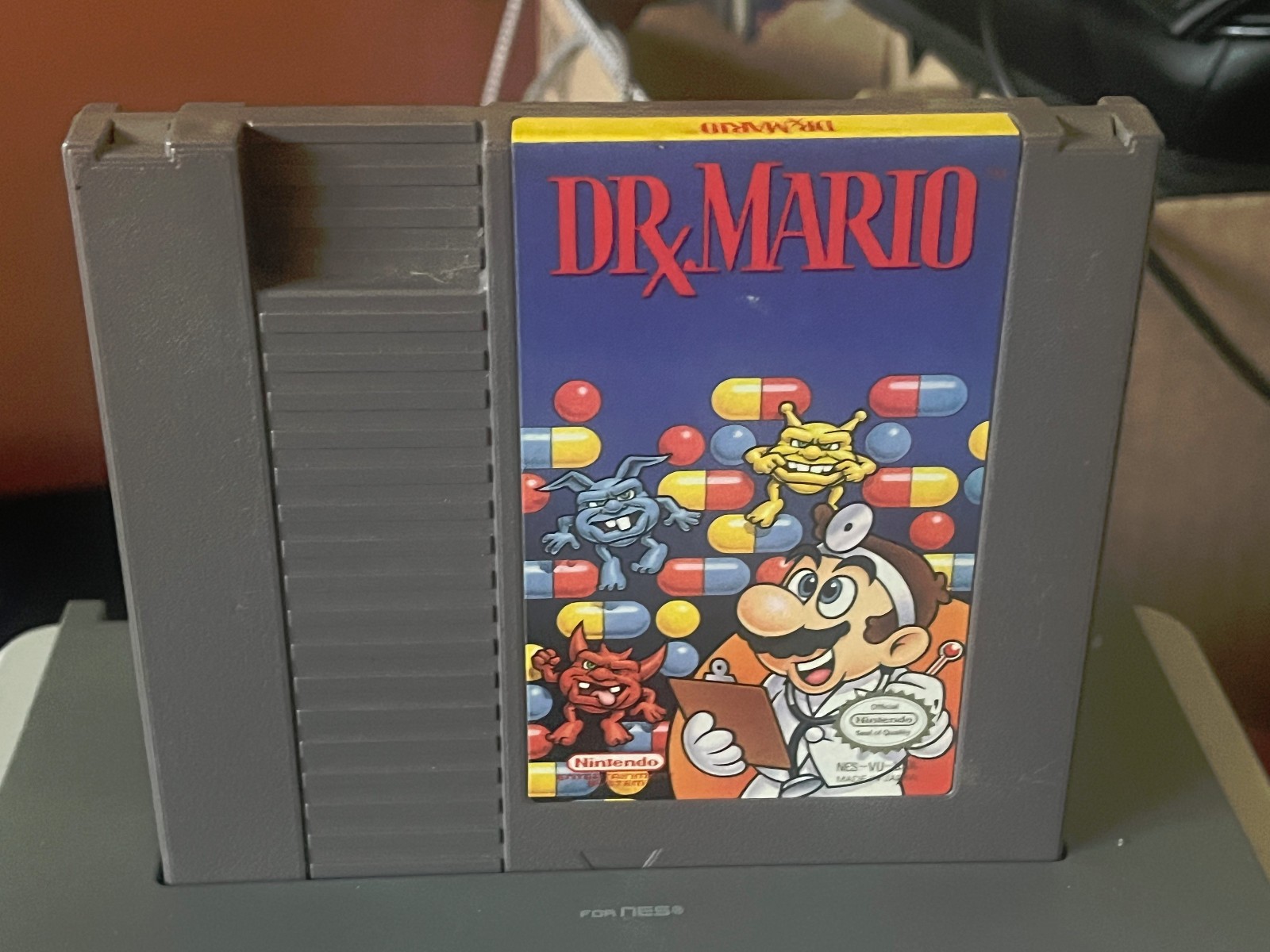 Dr. Mario (Nintendo Entertainment System 1990) — DR MARIO for NES