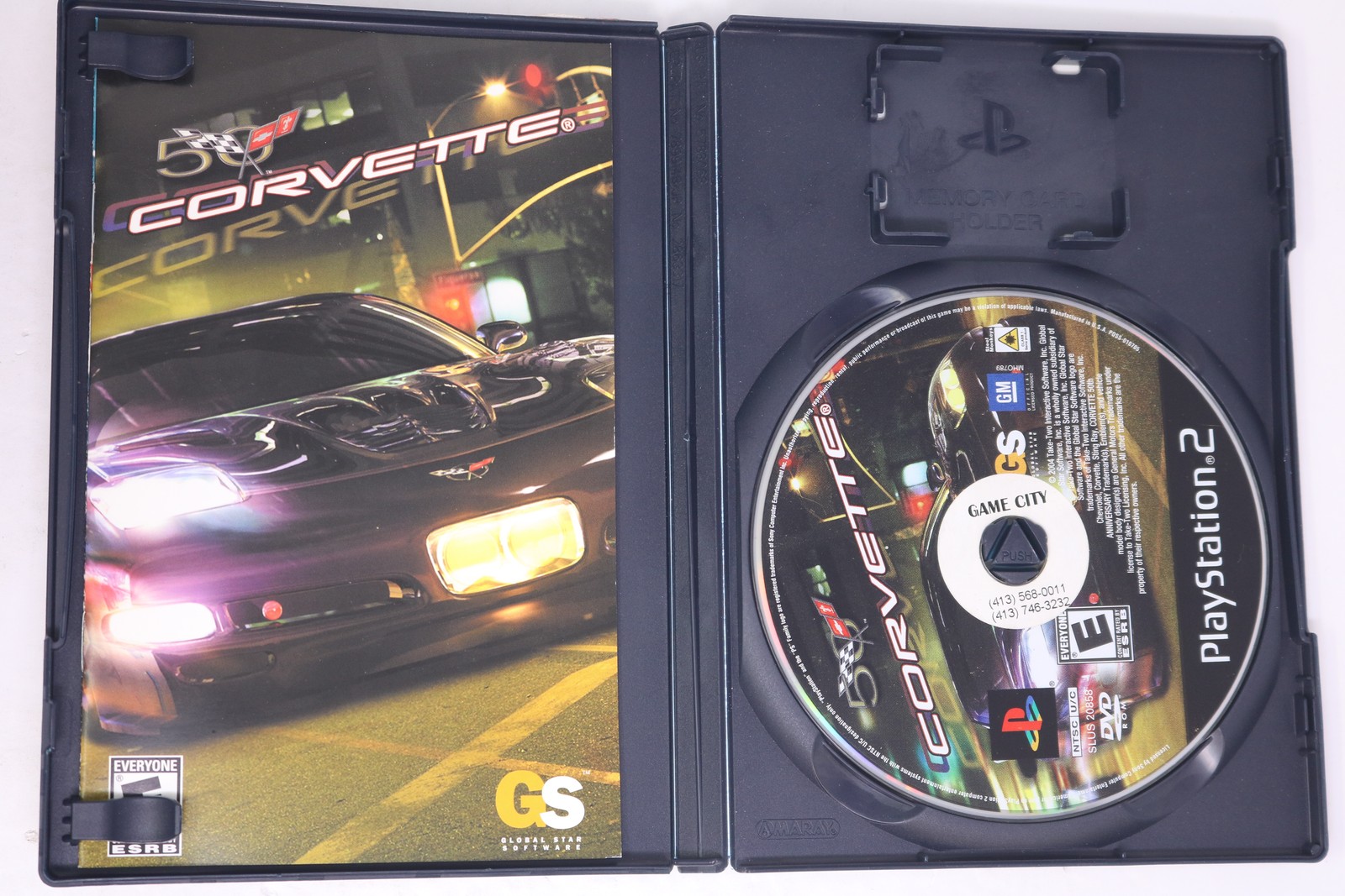 Corvette (Sony PlayStation 2, PS2) NTSC U/C