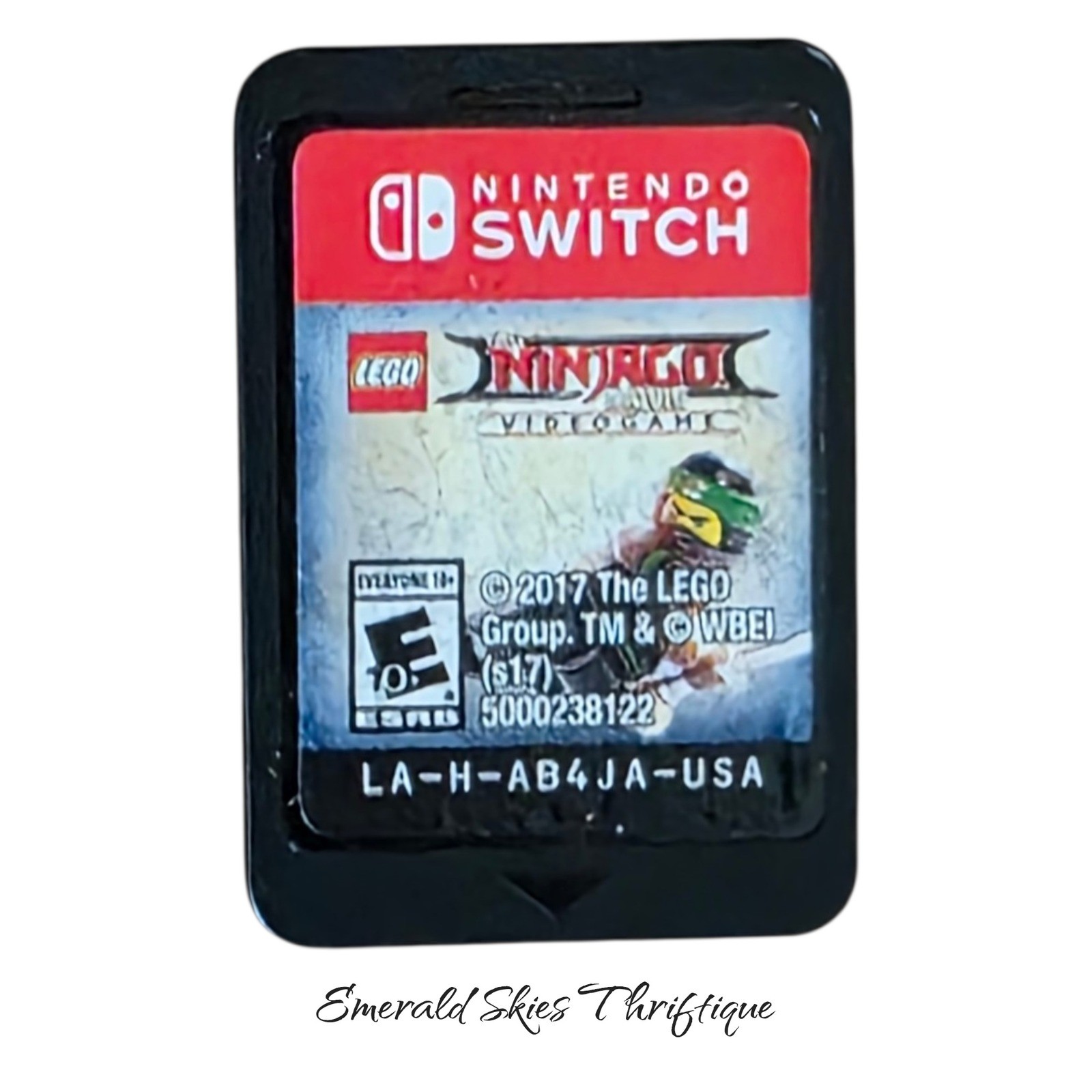 LEGO Ninjago Movie videogame Nintendo Switch Game w Case no artwork. Free ship