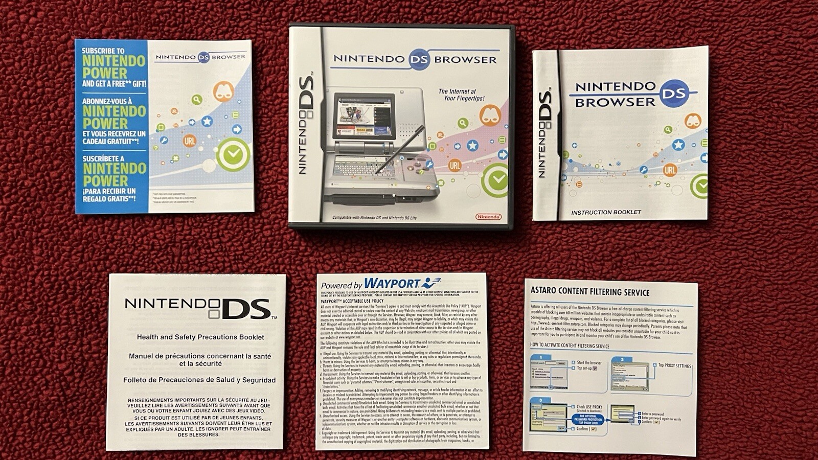 Nintendo DS Browser Complete With Memory Expansion Pack