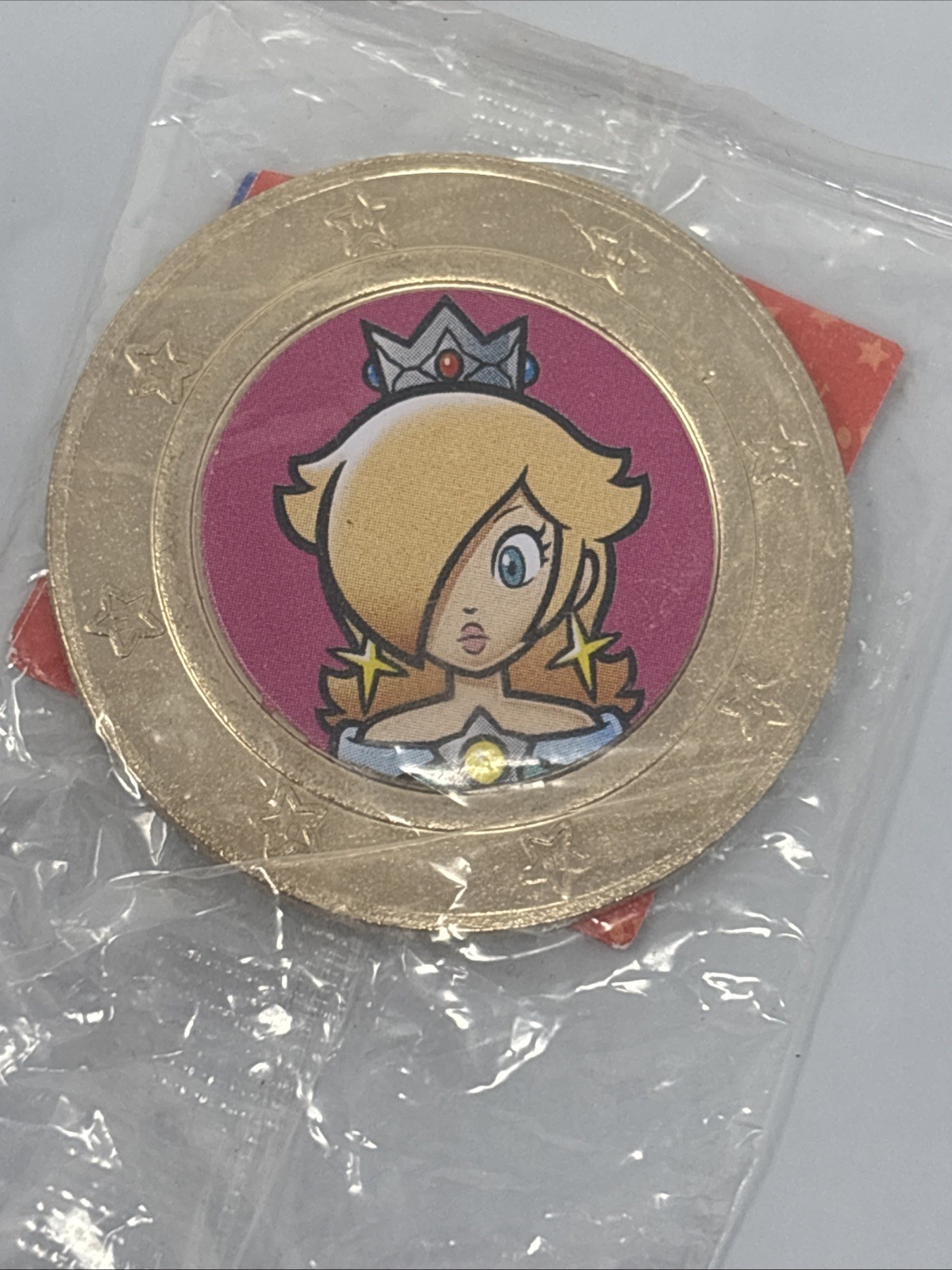 Lot Of 6 Super Mario Frankford Candy Wonderball Coins