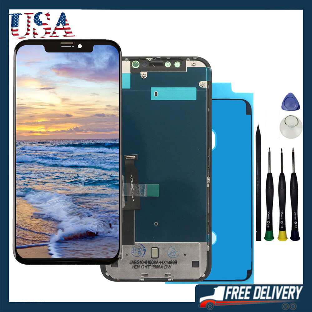 LCD Touch Screen Assembly Digitizer For iPhone XR A1984 A2105 A2106 A2108