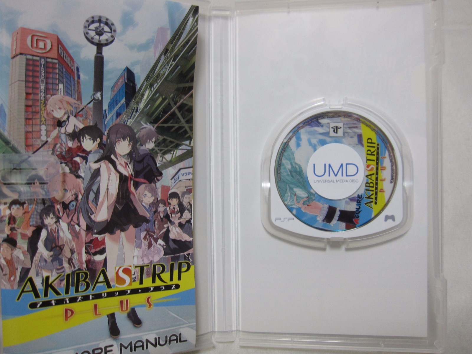 W/Tracking Number 7-14 Days to USA. USED PSP AKIBA’S TRIP PLUS Japanese Version