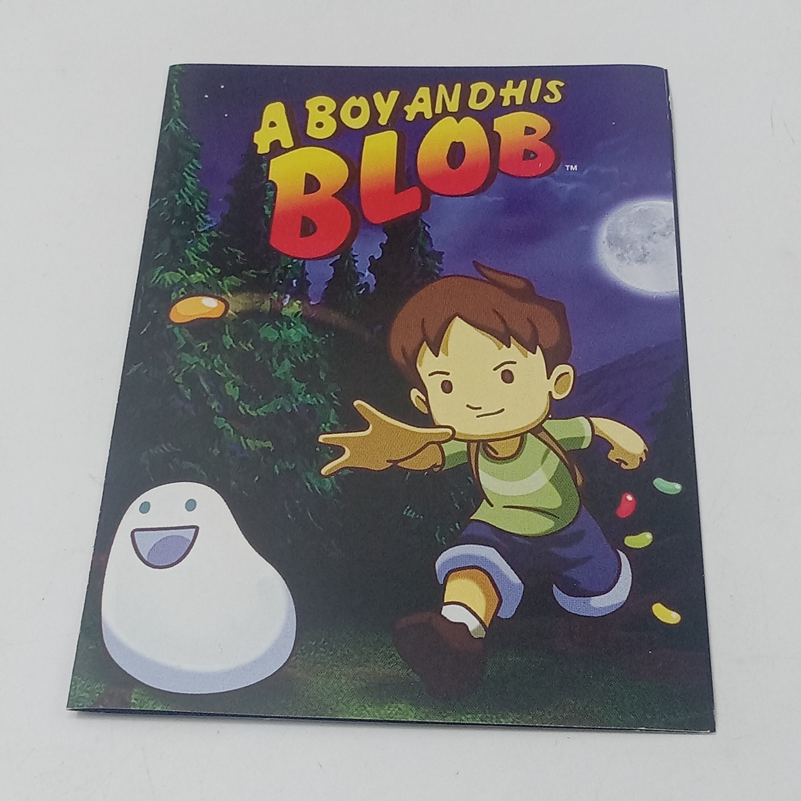 Nintendo Switch A Boy and His Blob Limited Run Case Manual & Card Only No Game