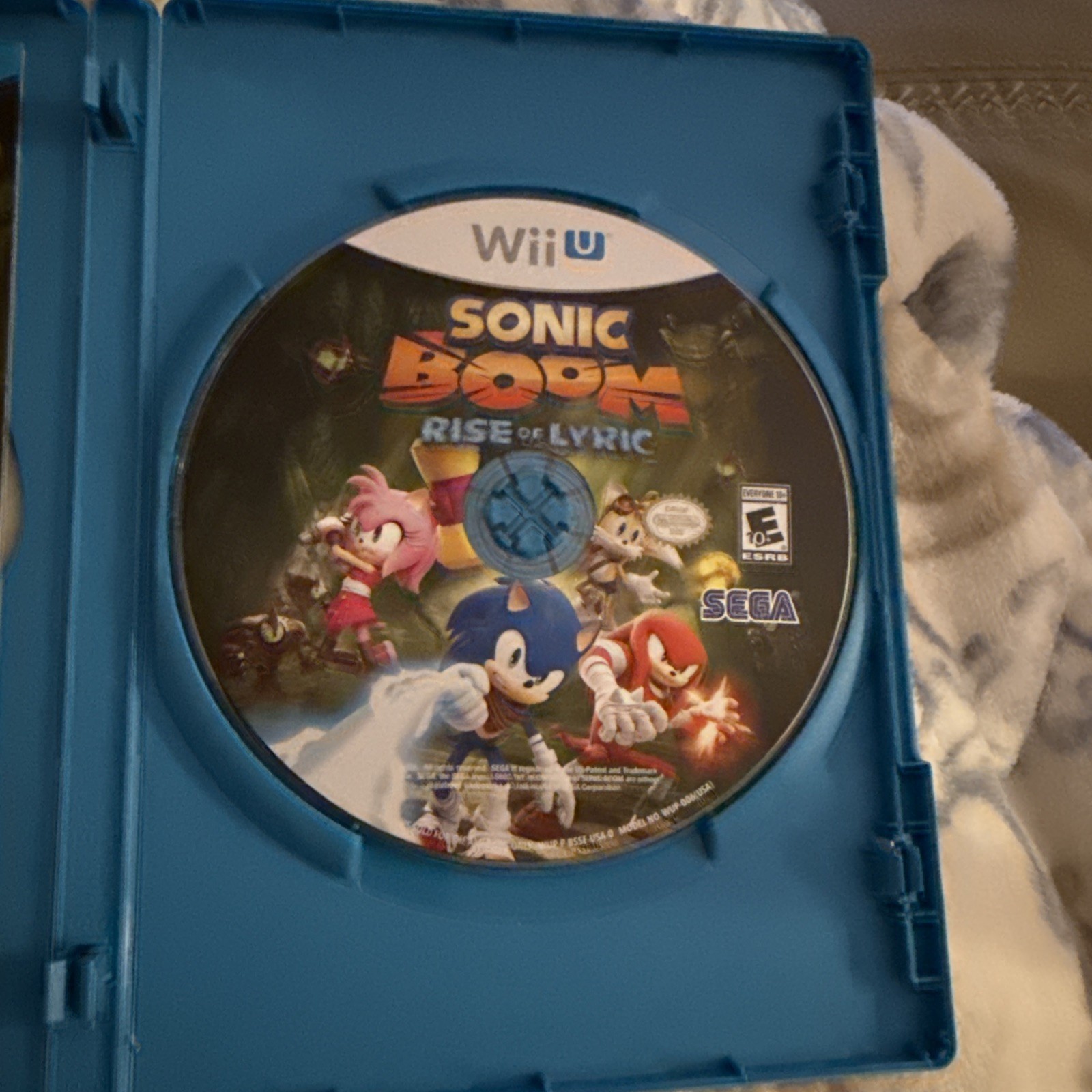Sonic Boom: Rise of Lyric (Nintendo Wii U, 2014) Complete W/ Manual